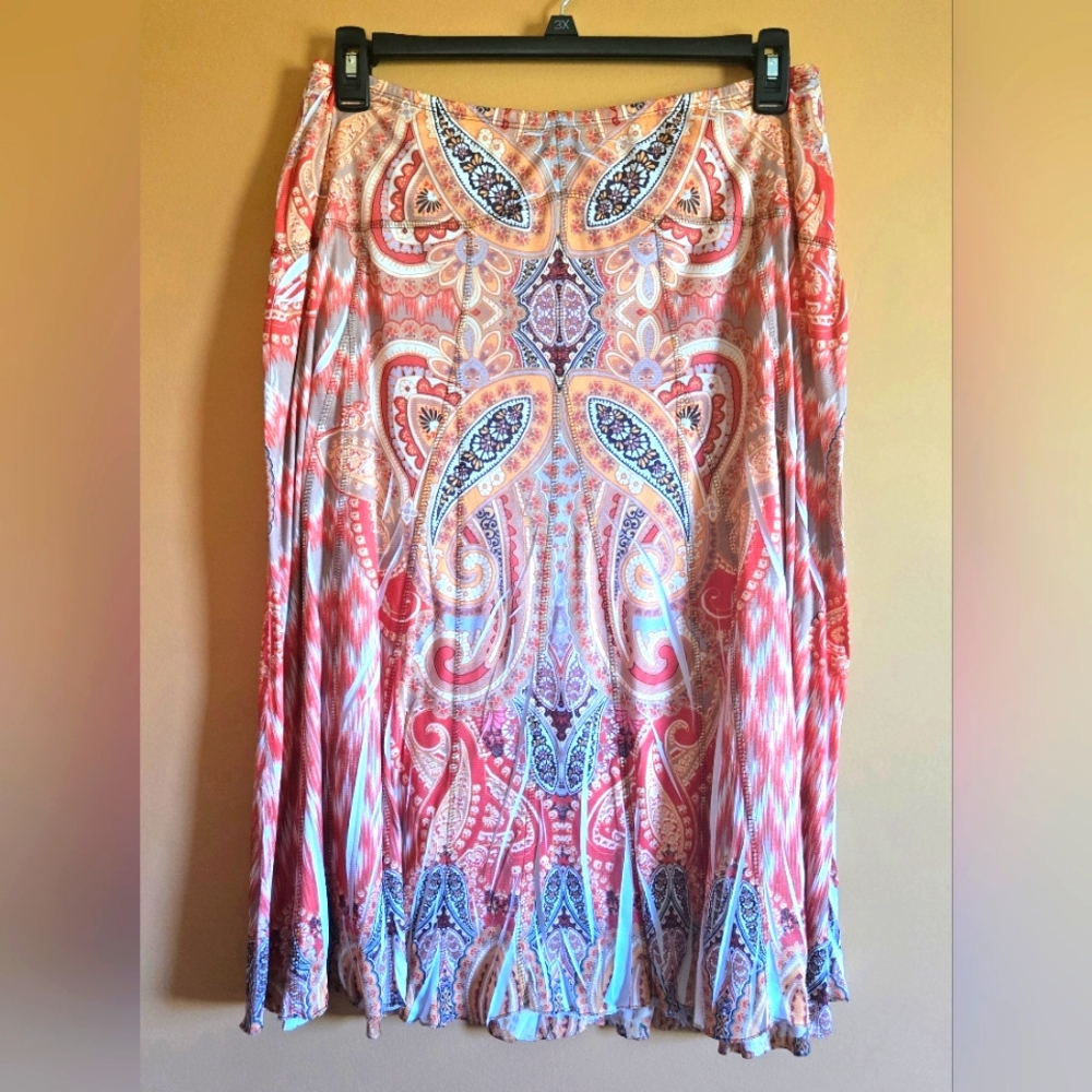 Style & Co Boho Paisley Skirt